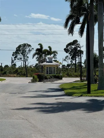 gated entrance