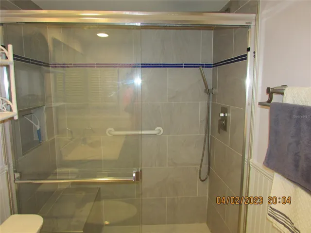 step in shower
