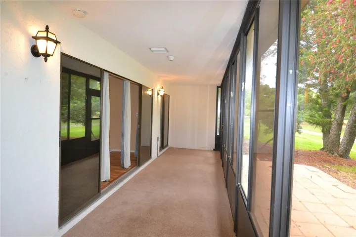 Large Lanai with windows and screens