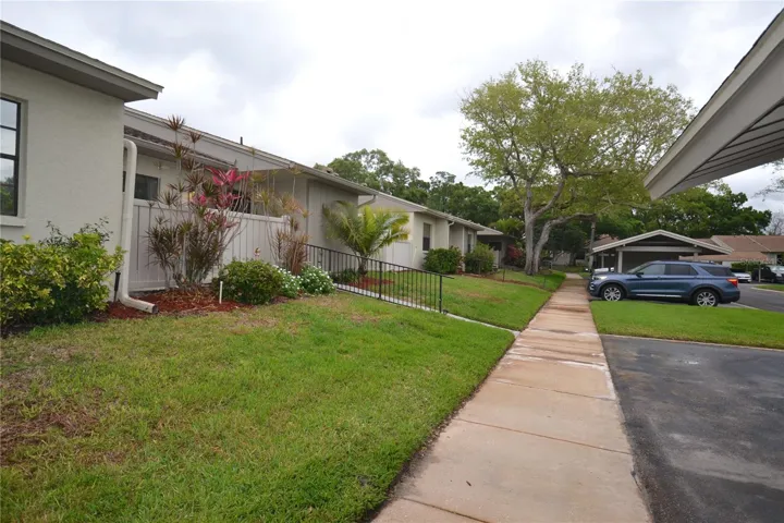 From Carport to your front walk way