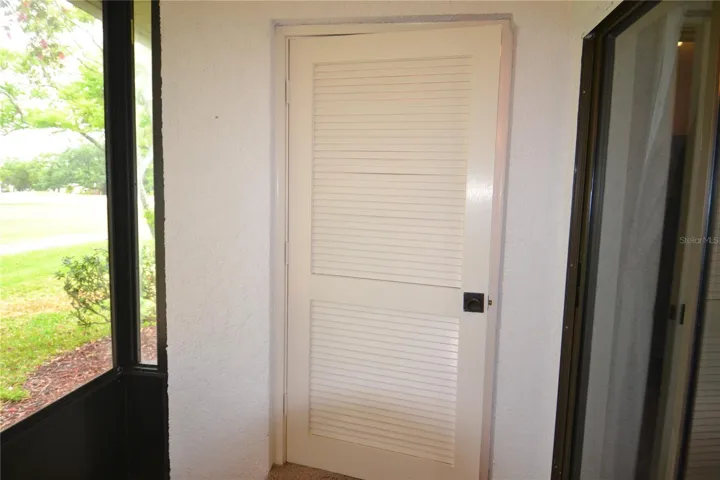 Lanai Storage Closet
