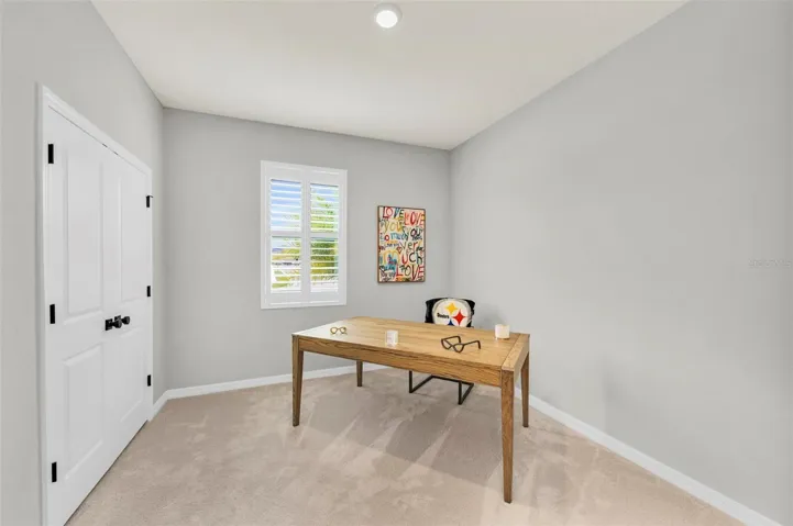 Bedroom 1 conveniently connects to the Jack and Jill bathroom, providing both privacy and accessibility for its occupants.