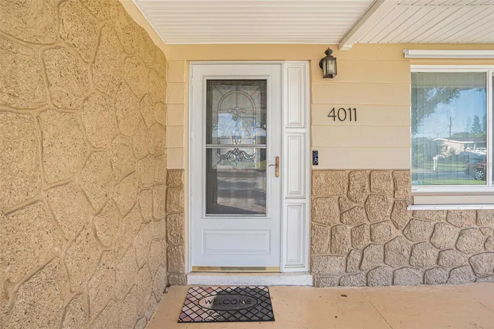 Covered front porch