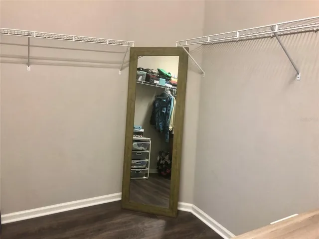Walk in closet.