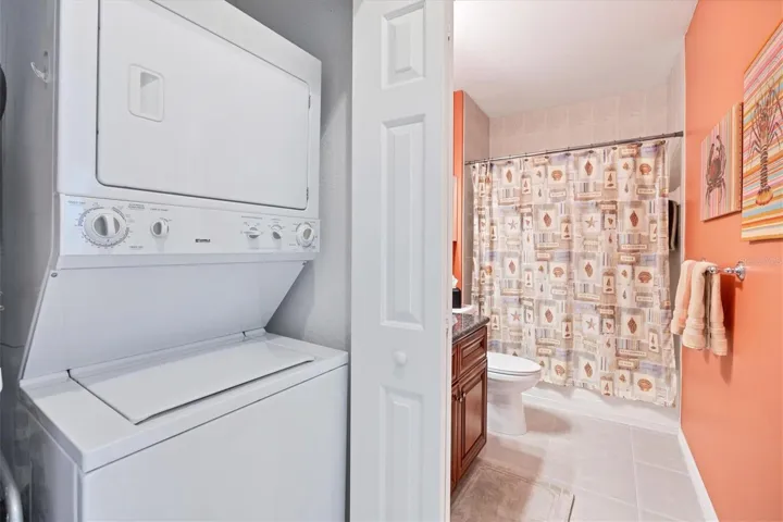 Laundry closet