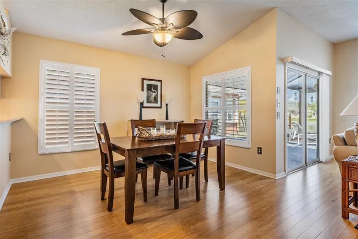 Dining area