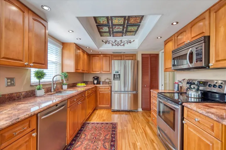 Generous cabinet storage & counter space + a pantry closet~