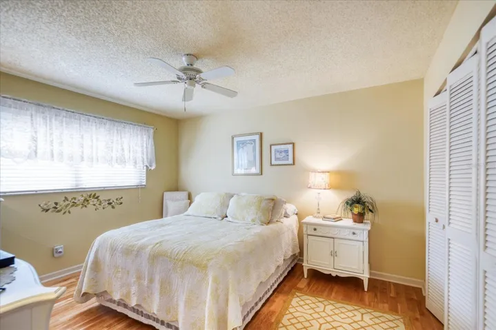 Bedroom 2 - note same engineered wood flooring~