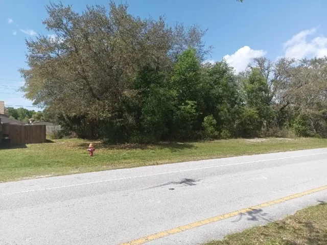 Looking at lot from south