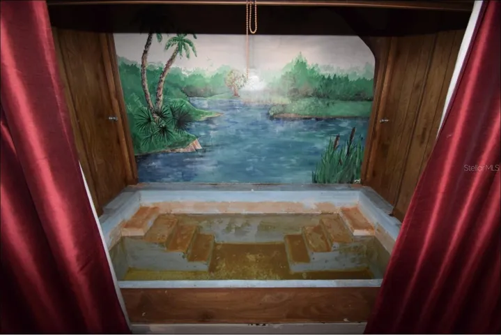 Baptism font