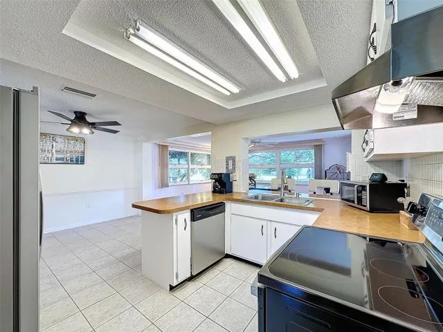 Lots of counter space.