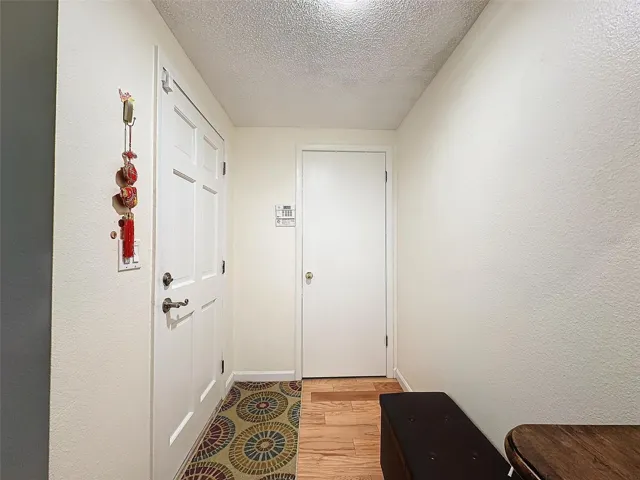 Front entry closet