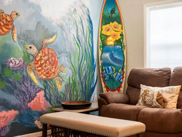 Living room wall art