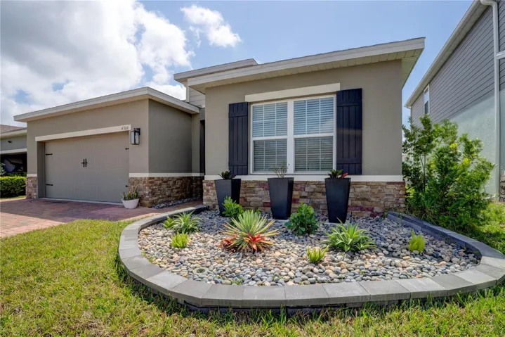 Side View w/ Landscaping