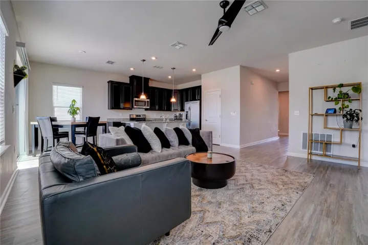 Living Room- Open Floor Plan