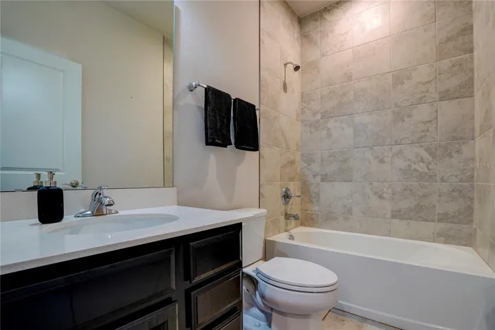 Second Bathroom w/ Shower & Tub