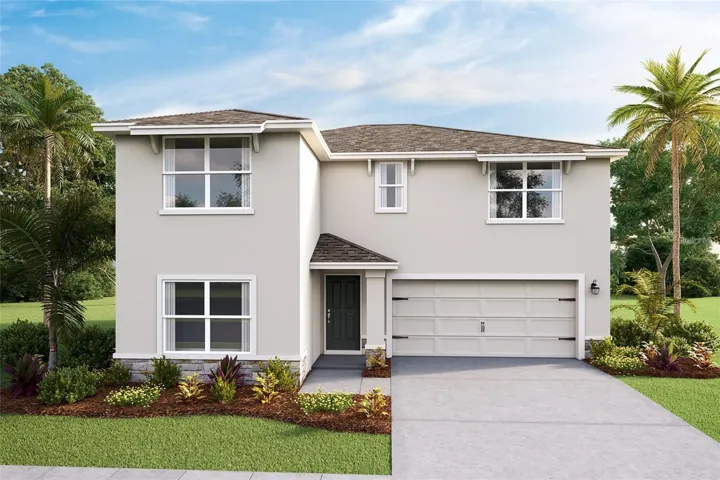 Front Model Home (reversed)