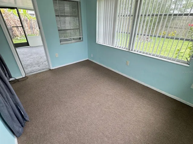 Bonus room with entrance to screened-in porch