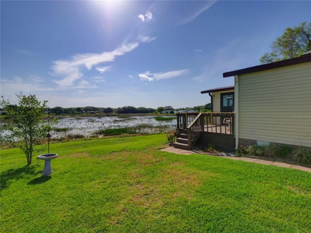 Side Yard and Planters Pond