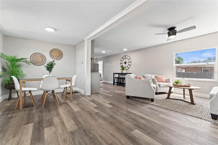 Dining Room/ Living Room from Front Door