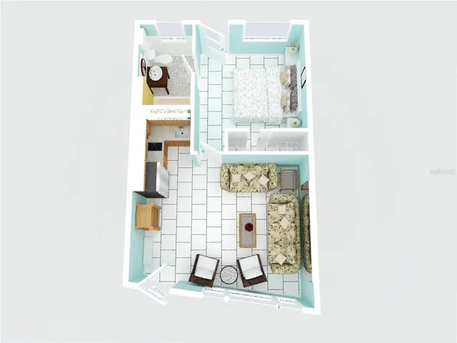 3D floor plan