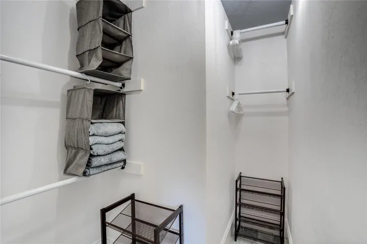 You have a very nice walk-in closet in the Master Bedroom