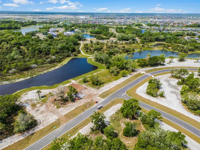 Aerial view of homesite