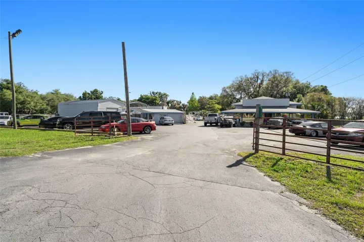Parking Lot Entrance