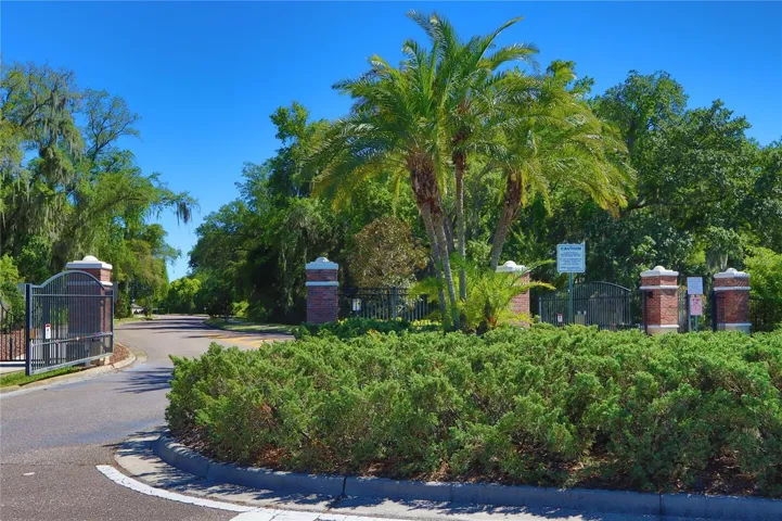 The Magnolia Park Gated Community.