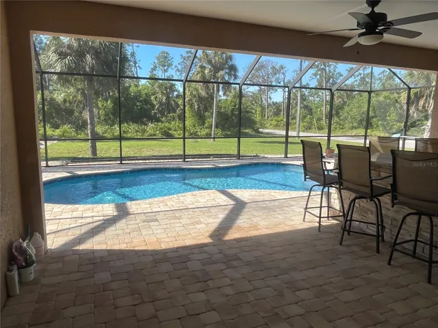 POOLSIDE FROM INSIDE