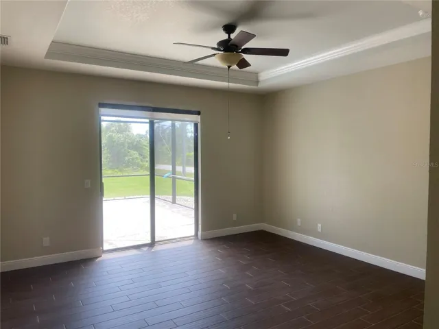PRIMARY BEDROOM TRAY CEILING