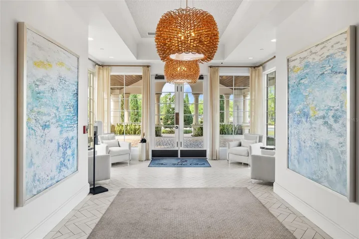 Entrance to Club House