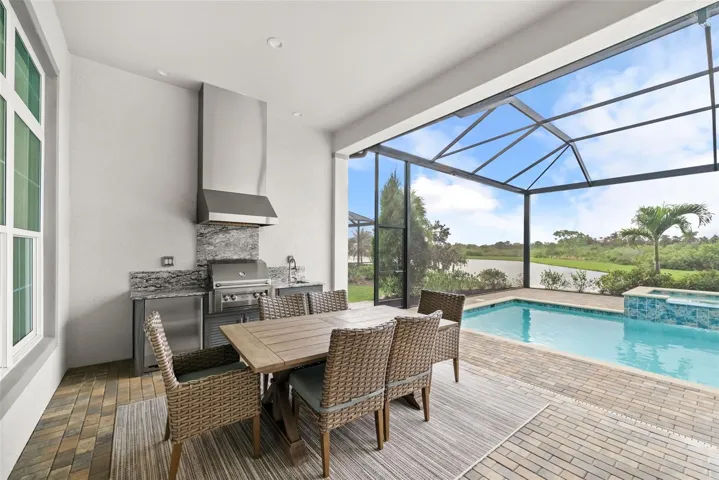 Outdoor kitchen