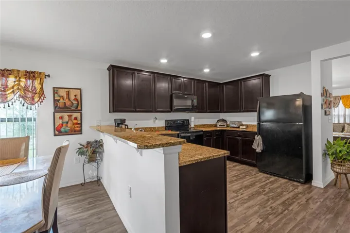Kitchen from family room