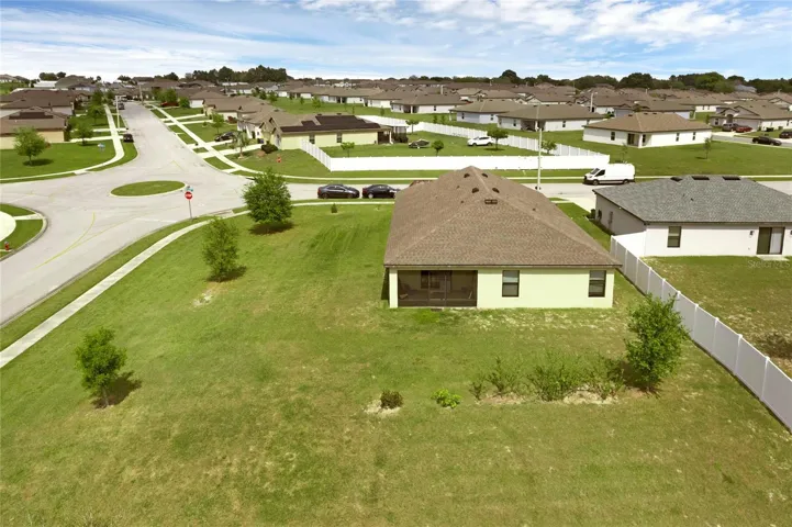 Oversized corner lot