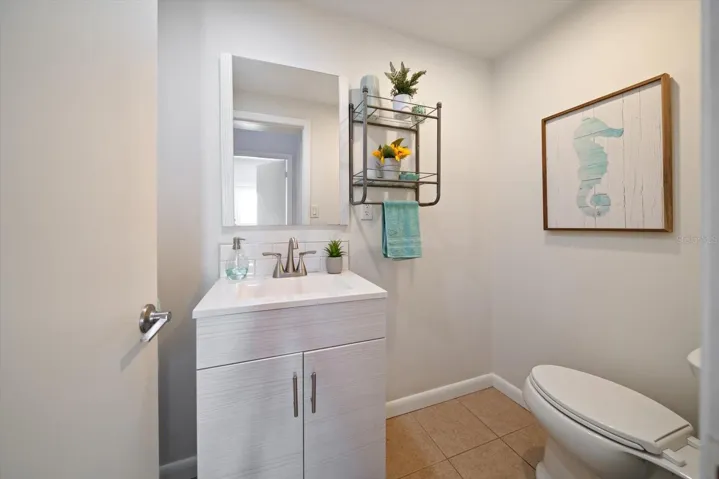 Bathroom associated with bedroom #5!