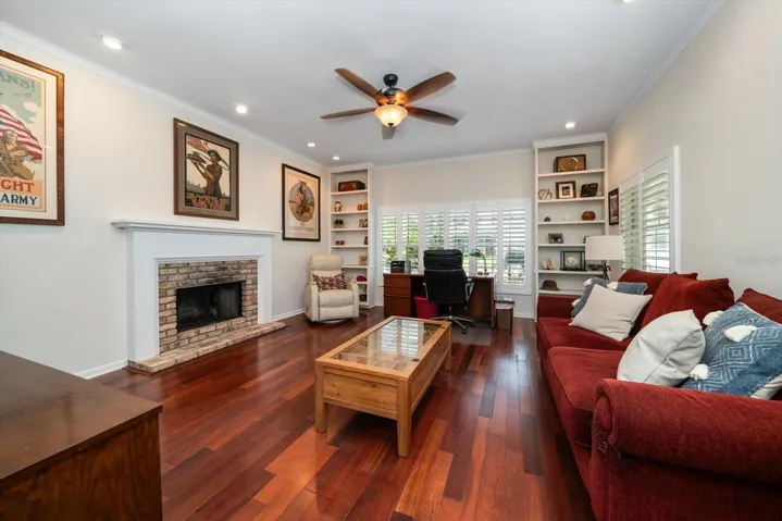 Currently utilized as an office but can be a living room!