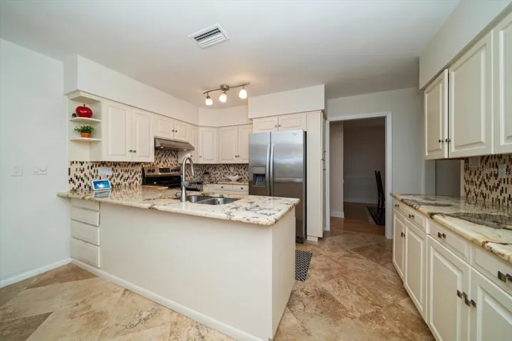 Kitchen entry to dining room!