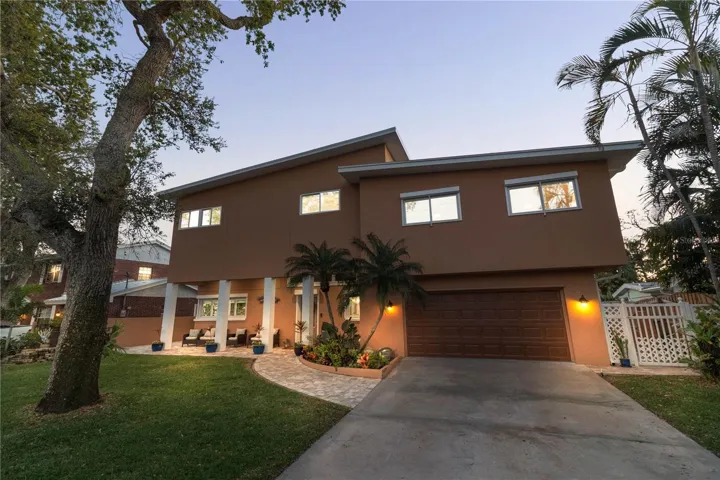 Twilight front house image