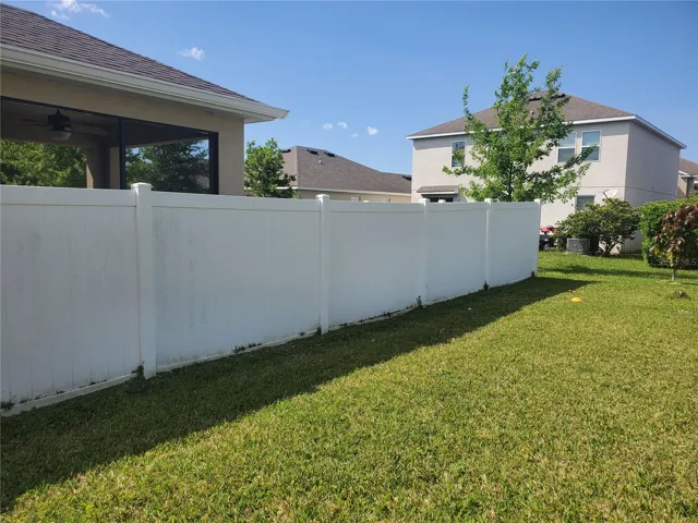PATIO VIEW TO LEFT REAR