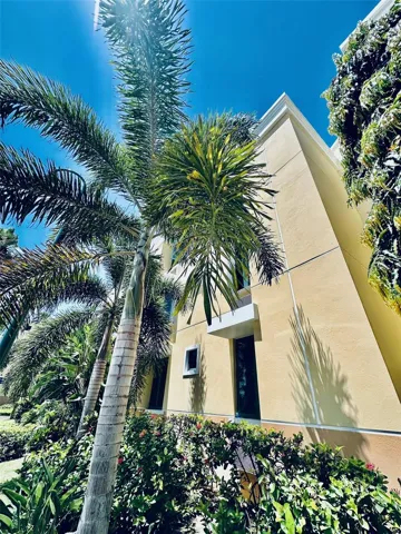 Exterior of the garden apartment