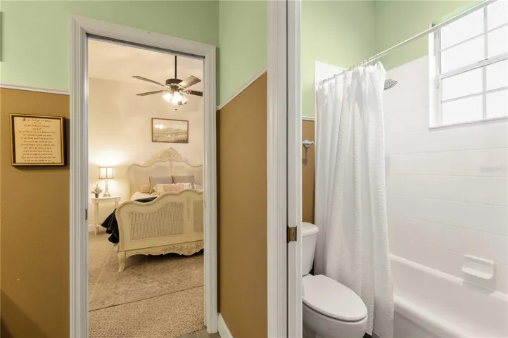 Jack and Jill Bathroom between Bedroom 2 and 3