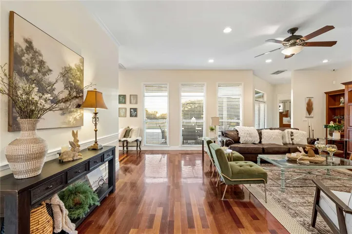 Entryway into Great Room from Front Door view