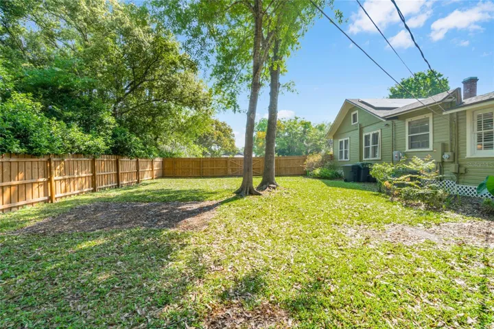 Backyard (right side)