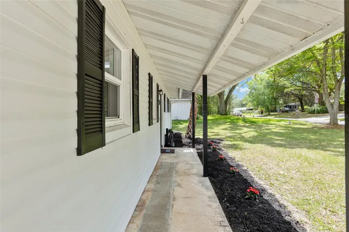 Walkway to front door