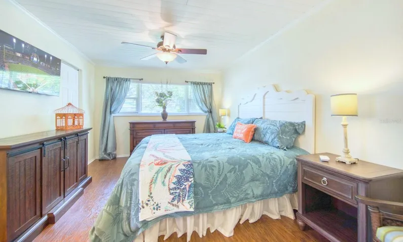 Primary bedroom with insulated windows, walk in closet & en suite~