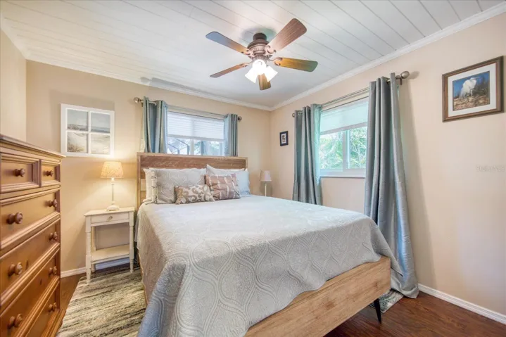 Bedroom also has updated windows & a double door closet~