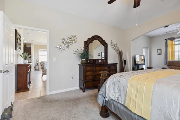 Master Bedroom and Seating Area First Floor