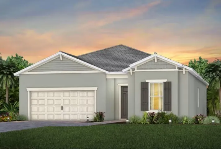Front exterior rendering - C2