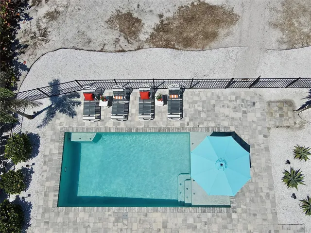 Pool, Pavers, and Beach Access